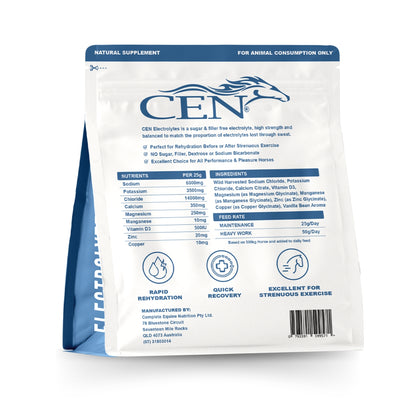 CEN Electrolytes Horse Supplement