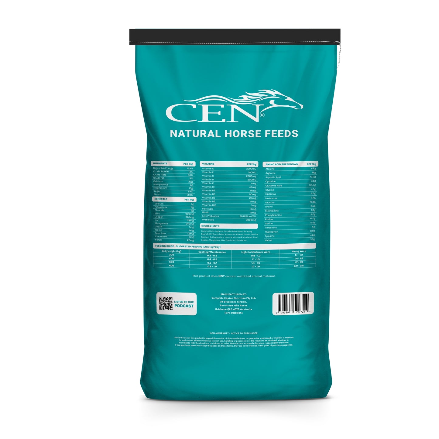 CEN Grain-Free Ultimate Horse Feed